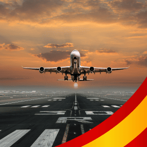 Llegar en avión a Salamanca